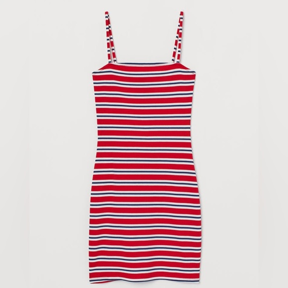 H&M Short Striped Dress - Picture 1 of 4